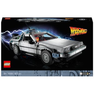 LEGO Icons Back to the Future Time Machine Car Set (10300)