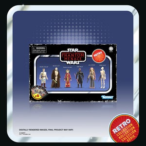 HasbroStar Wars: The Phantom Menace Retro Figures 6 Pack