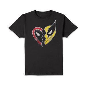 Deadpool & Wolverine Charm Unisex T-Shirt - Black