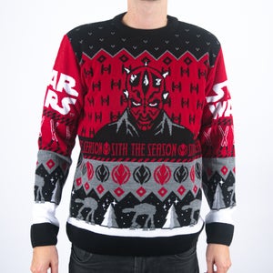 Star Wars Sith The Season Knitted Christmas Jumper