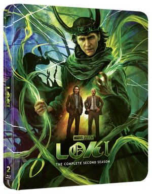 Marvel Studios Loki Season 2 4K Ultra HD & Blu-ray Steelbook (Disney+ Original - includes artcards)