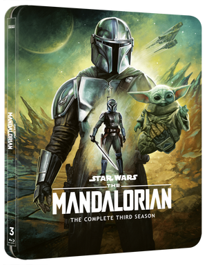 Star Wars Mandalorian Season 3 4K Ultra HD & Blu-ray Steelbook (Disney+ Original - includes artcards)