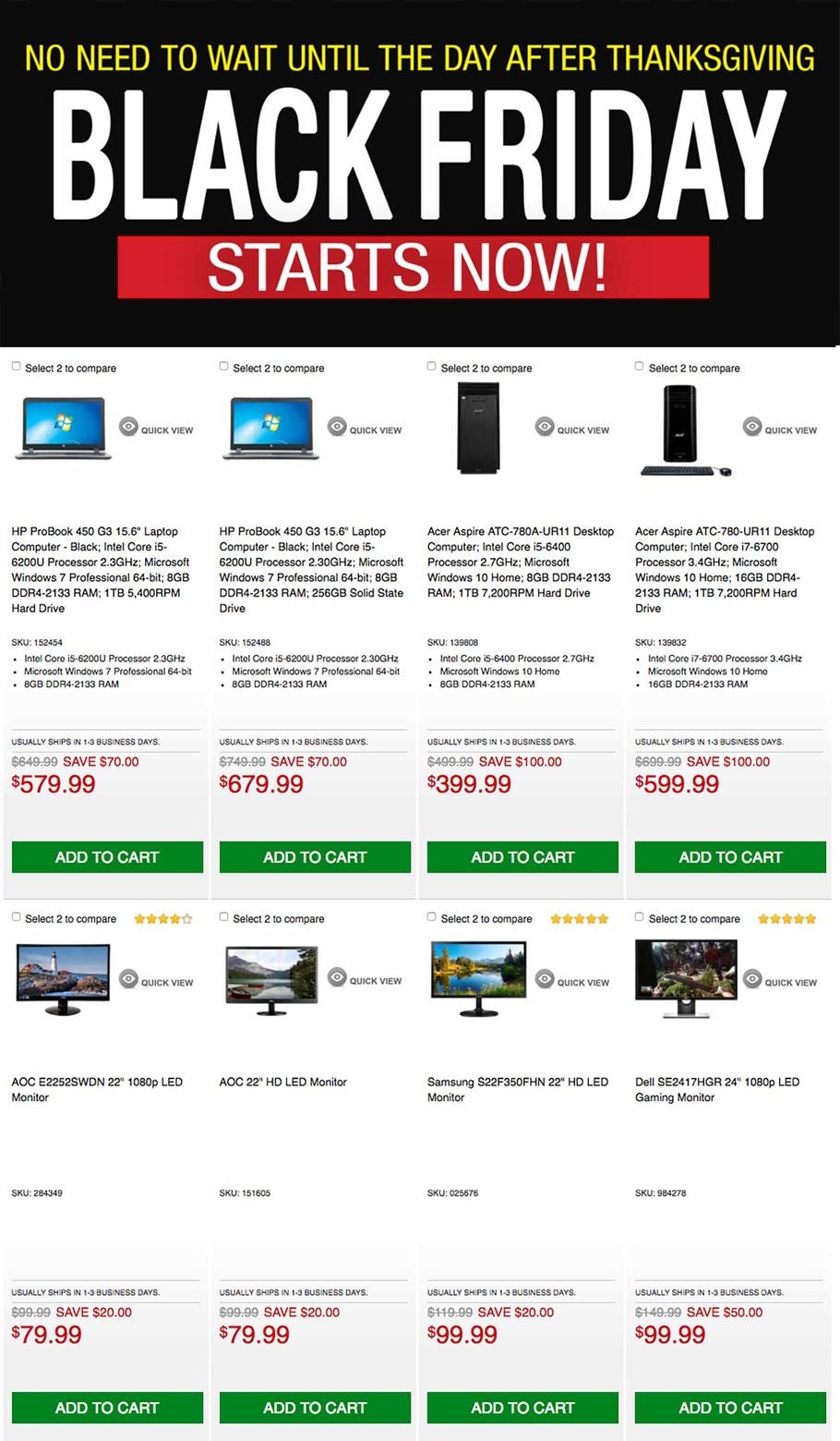 Micro Center Black Friday Ads, Sales, and Deals 2016, Promo Codes