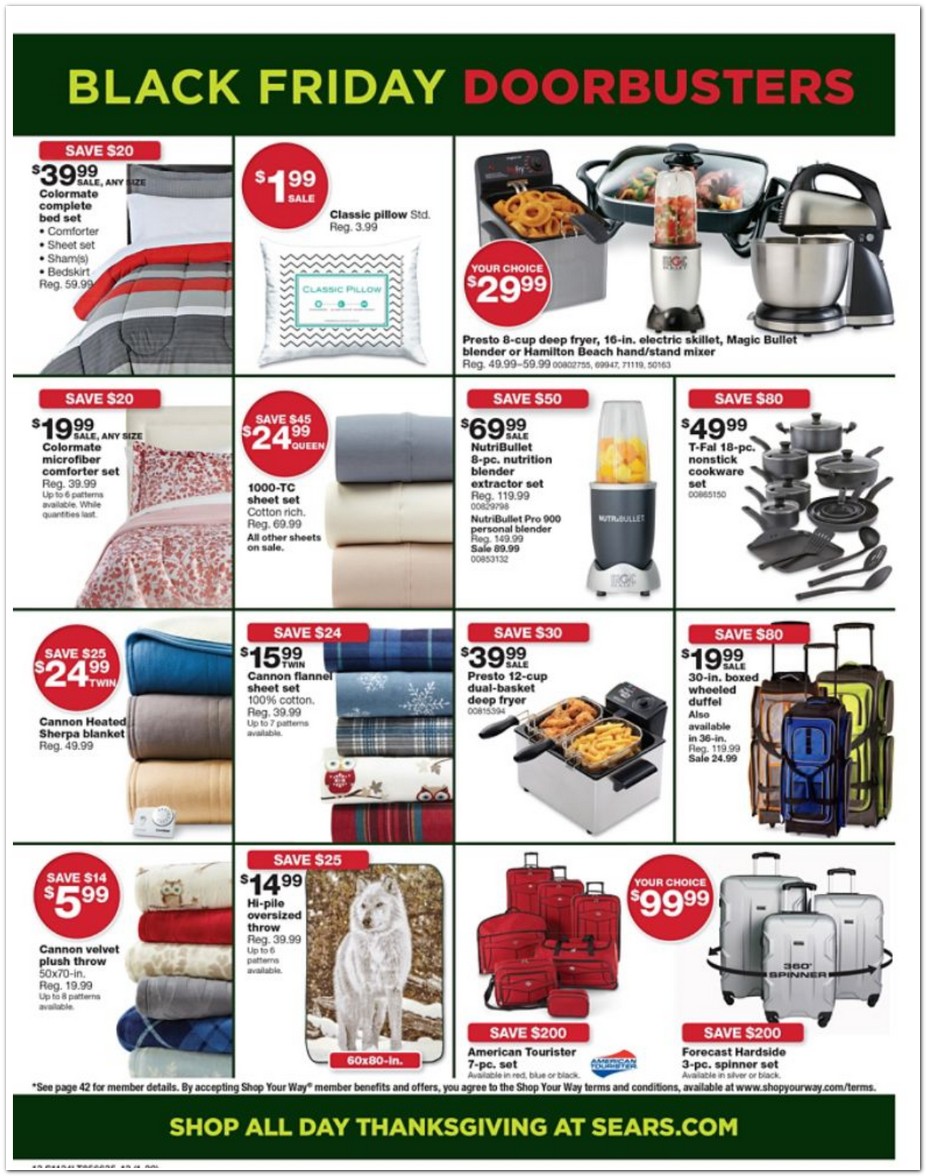 Sears Black Friday Ads, Sales, and Deals 2016 2017 - couponshy.com