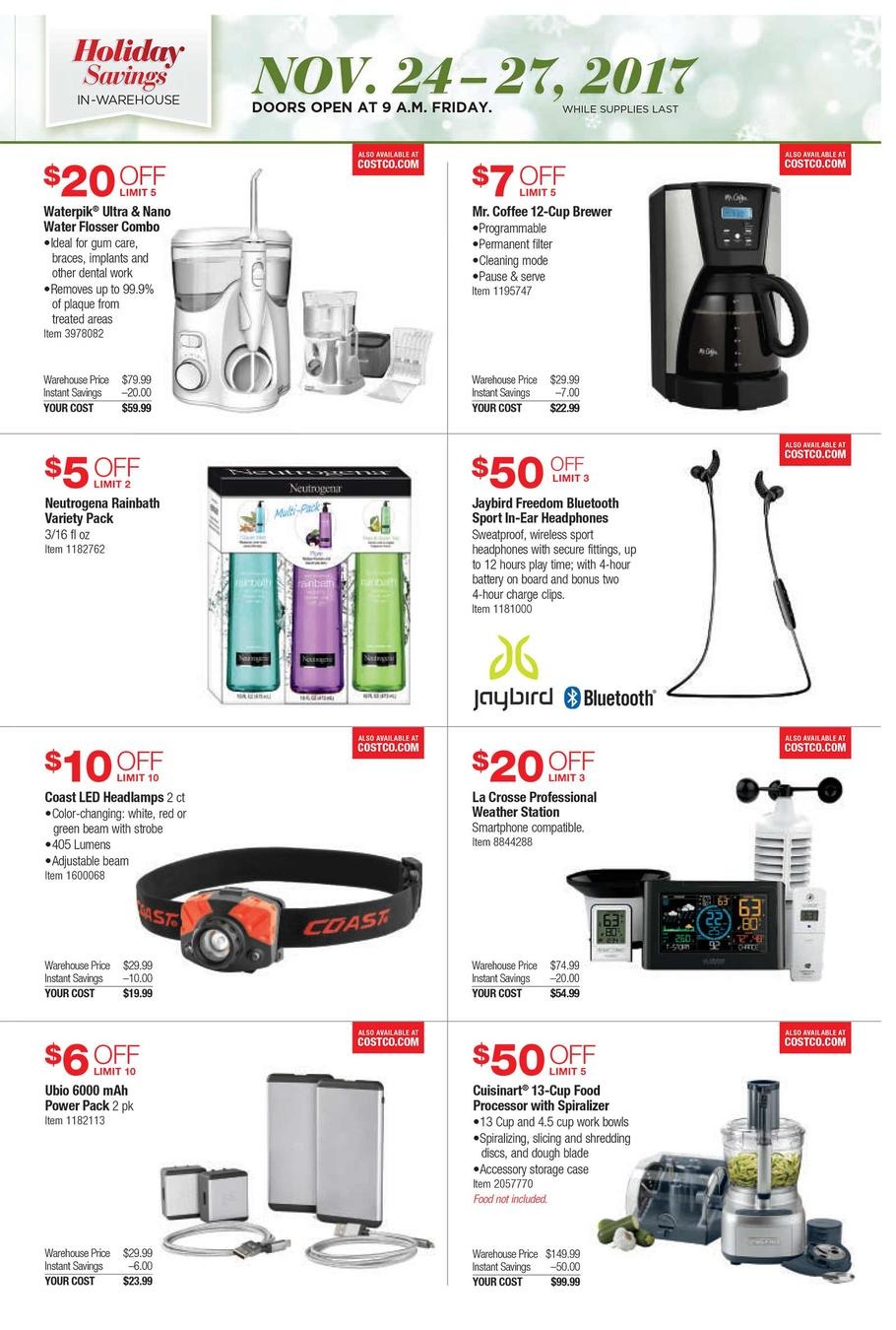 Costco Black Friday Ads, Sales, Doorbusters, and Deals 2017 – CouponShy