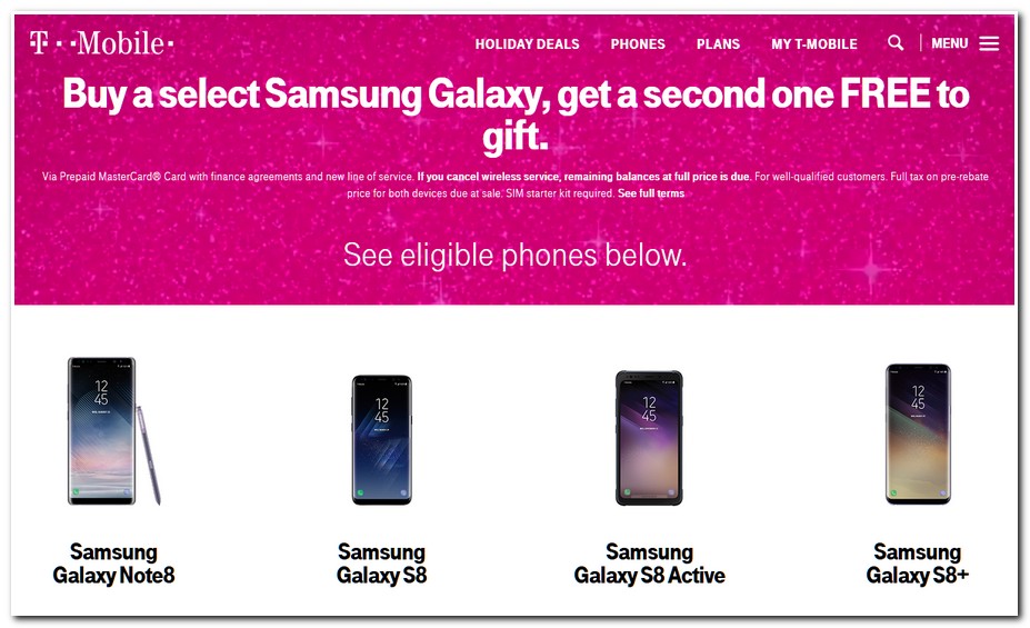 T-Mobile Black Friday Ads, Sales, Deals, Doorbusters 2017, Promo Codes, Deals 2018 - CouponShy