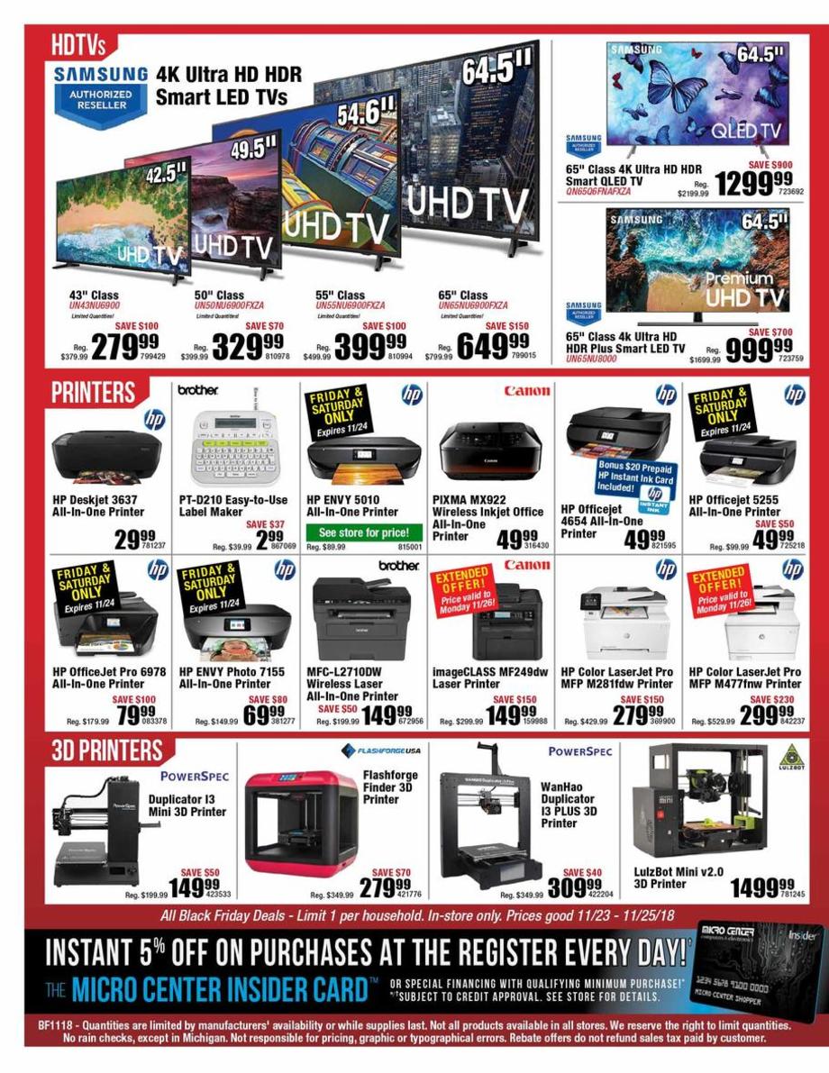 Micro Center Black Friday Ads, Sales, and Deals 2018 – CouponShy