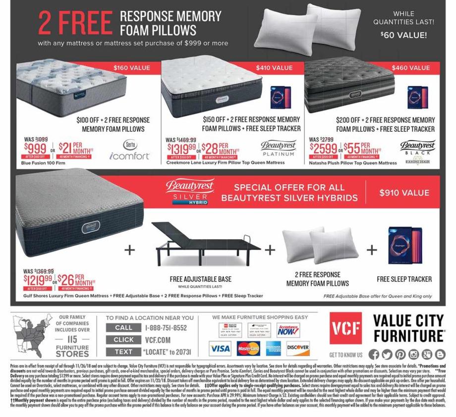 Value City Furniture Black Friday Ads, Sales, Deals 2018 – CouponShy