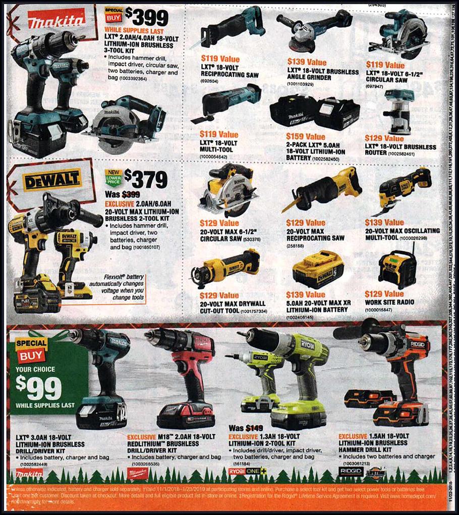 Home Depot Black Friday Ads, Sales, Deals Doorbusters 2018 – CouponShy