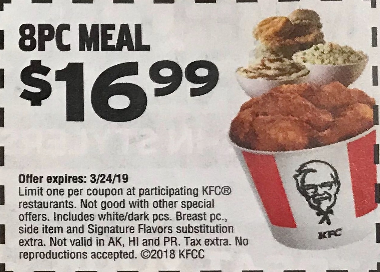 coupons for kfc that are trust clifton blog