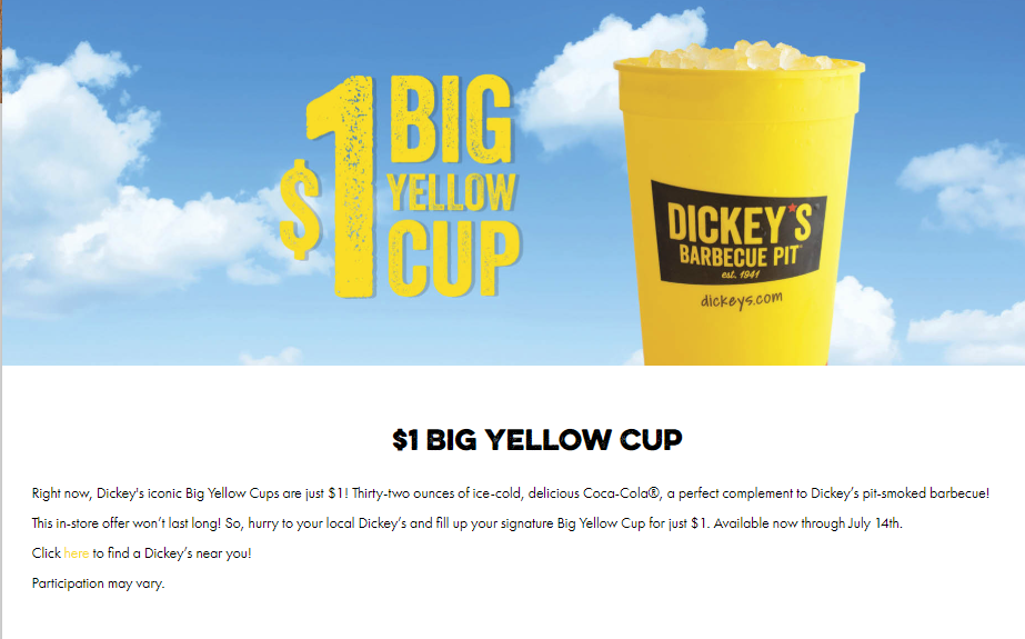 Download Dickeys Barbecue Pit Coupons - CouponShy