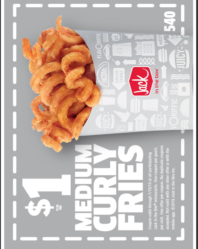 Jack in Box Coupons Printable Deals - CouponShy