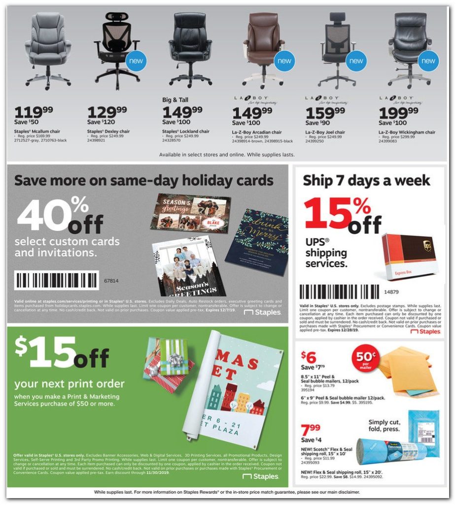 Staples Black Friday Ads Sales And Deals 2019 Couponshy