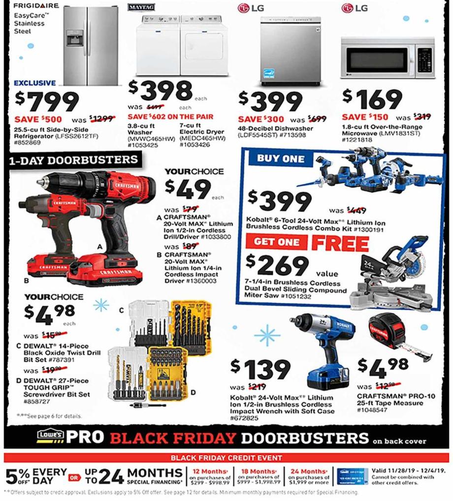 Lowes Black Friday Ads, Sales, Deals Doorbusters 2019 CouponShy
