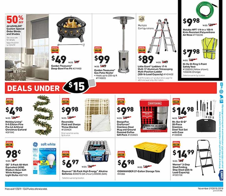 Lowes Black Friday Ads, Sales, Deals Doorbusters 2019 – CouponShy