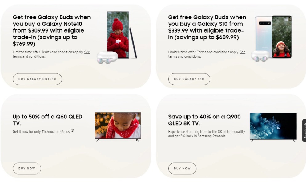 Samsung Black Friday Ads Doorbuster Deals 2019 – CouponShy