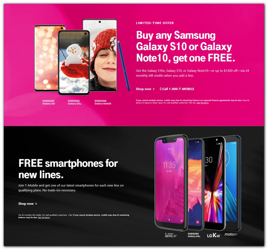 T-Mobile Black Friday Ads, Sales, Deals, Doorbusters 2019 2022 - Couponshy - Will Tmobile Have Black Friday Deals 2022