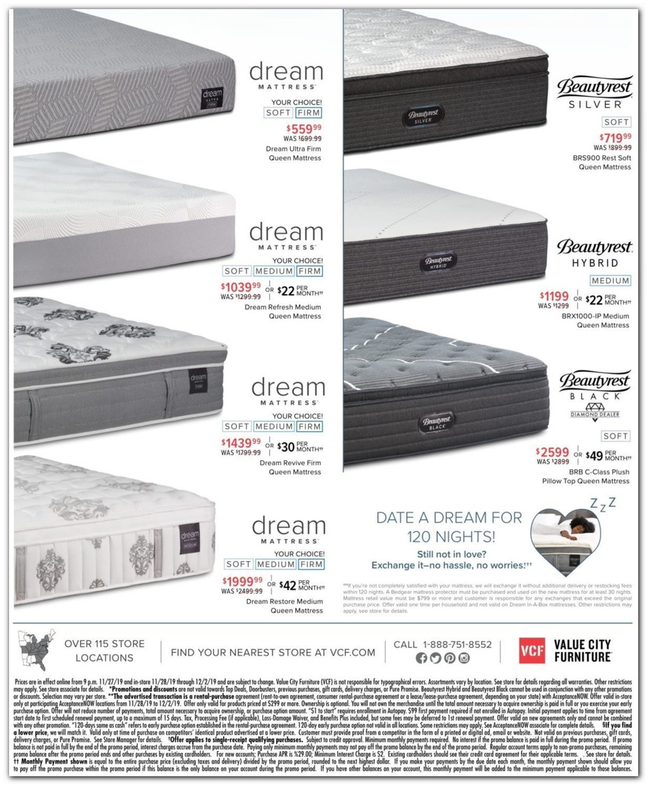 Value City Furniture Black Friday Ads Sales Deals 2019 Couponshy