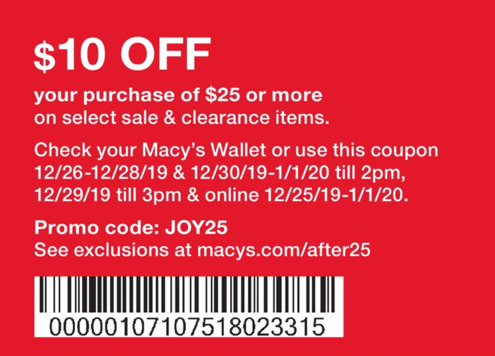 Macy’s Coupons & Promo Codes CouponShy